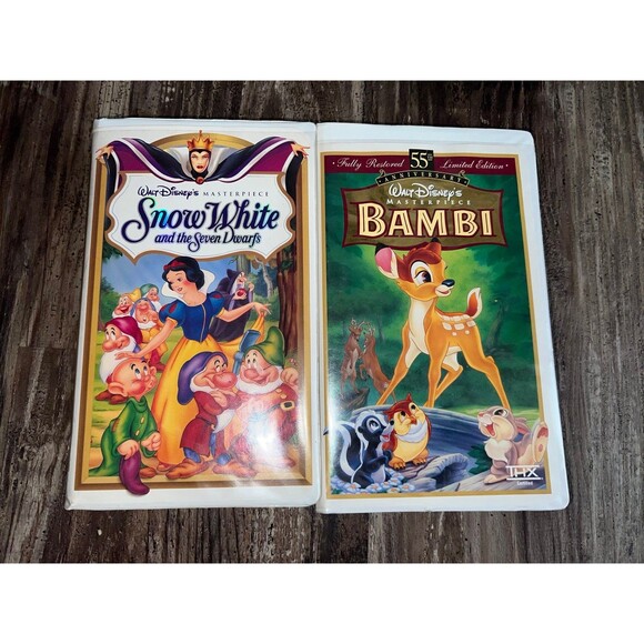 Vintage Walt Disney vhs tape lot + wizard of oz dvd collection - Picture 6 of 12